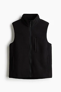 Regular-Fit Teddy Fleece Sports Vest