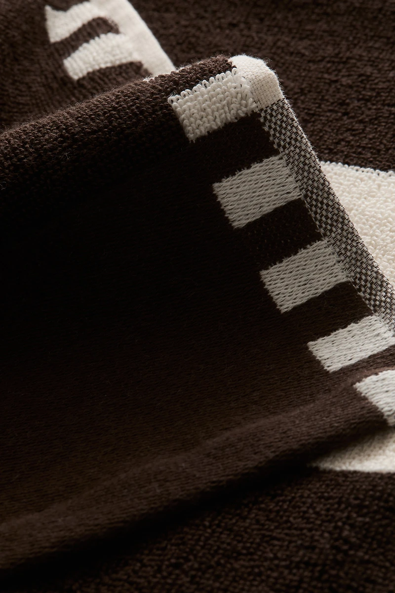 Striped Cotton Beach Towel