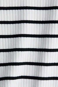 Rib-knit Top