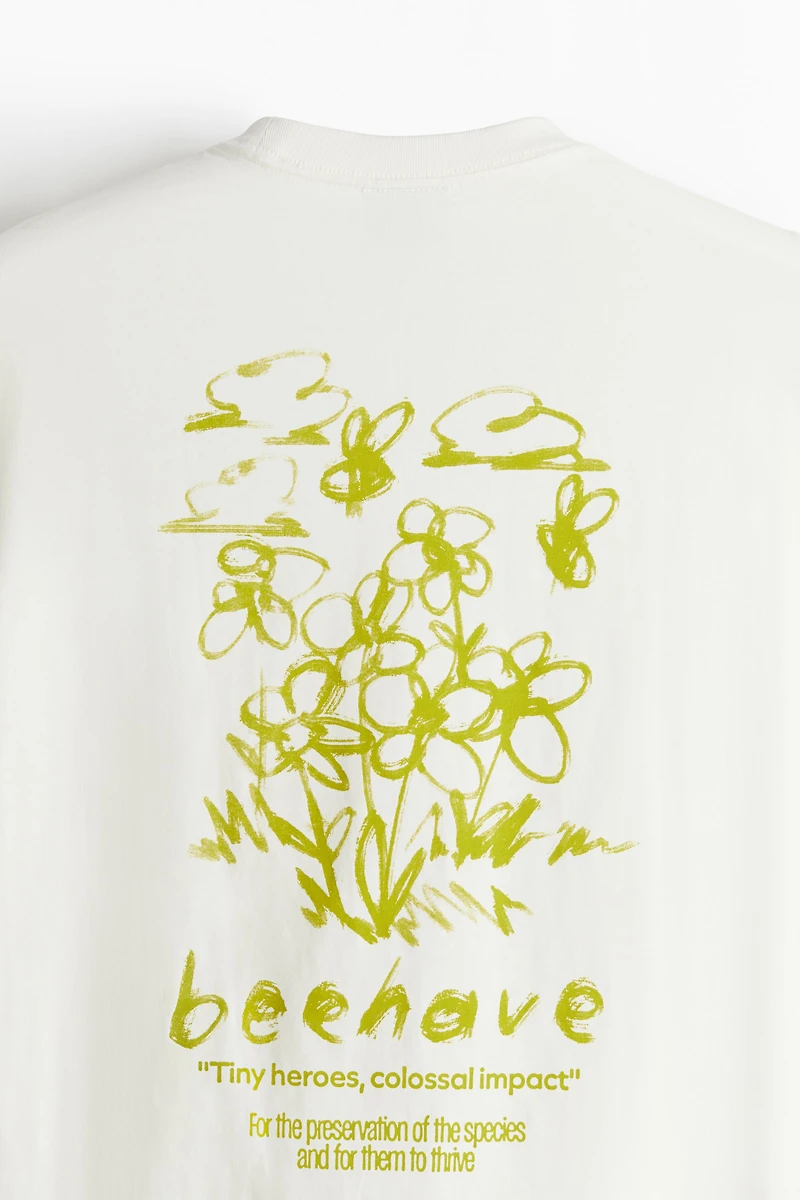 T-shirt imprimé Coupe Flottante