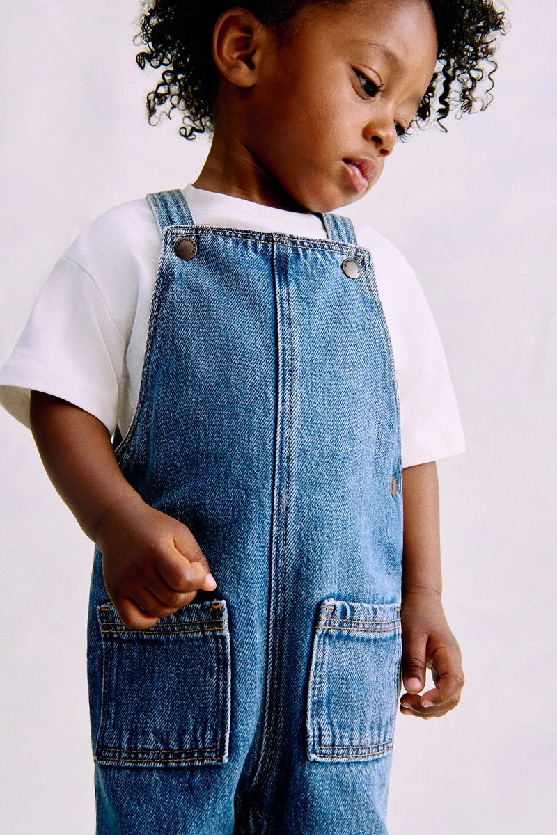 Denim Overalls