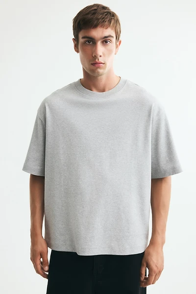 T-shirt décontracté en interlock