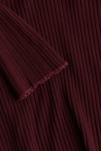 Rib-Knit Dress