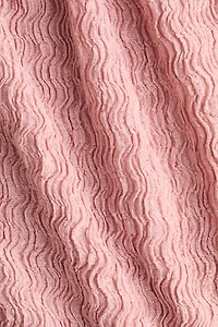 Crinkled Cowl-Neck Top