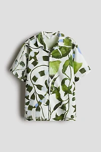 Printed Cotton Resort Shirt
