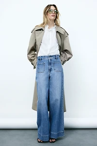 Wide High Jeans