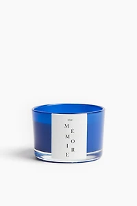 Bougie parfumée dans un pot en verre