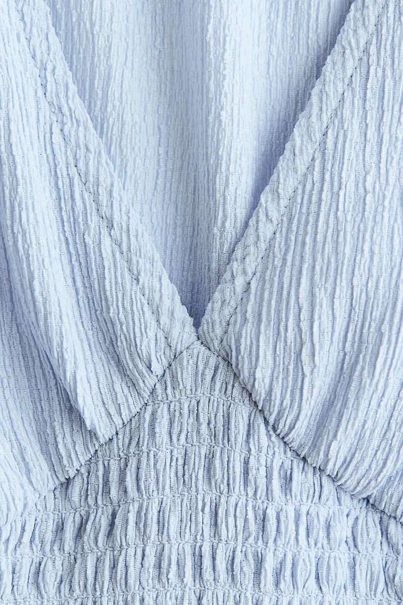 Textured Jersey Top