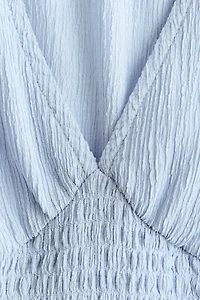 Textured Jersey Top