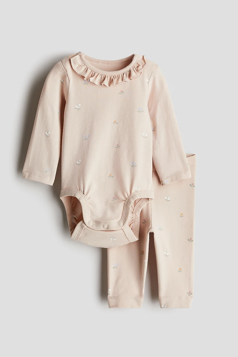 Ensemble 2 pièces en jersey de coton