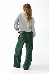 Wide-leg Joggers