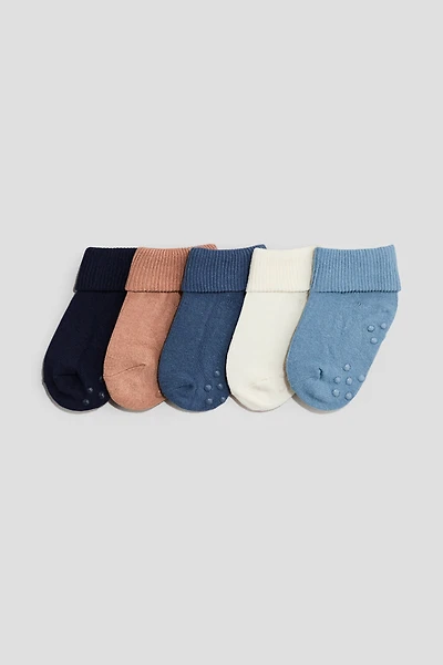 5-pack Non-slip Socks
