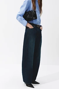 Barrel Regular Waist Jeans