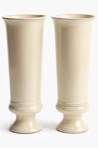 Large Reactive-Glaze Terracotta Vase