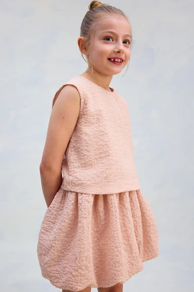 2-Piece Cotton Seersucker Set