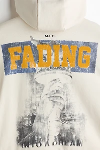 Kangourou ample imprimé