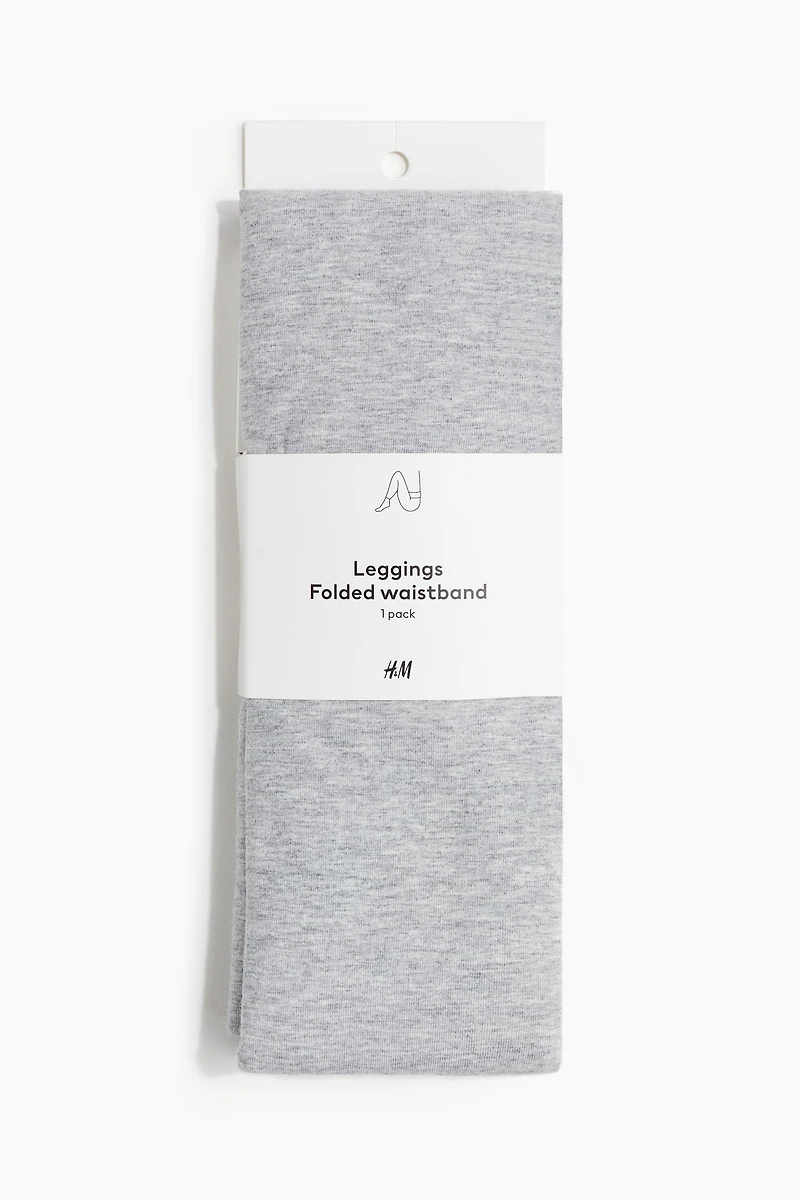 Legging avec ceinture repliable