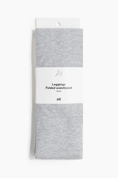 Legging avec ceinture repliable