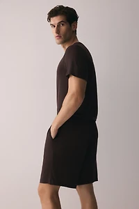 T-shirt et short de pyjama en jersey