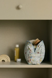 Quilted Cotton Diaper Bag