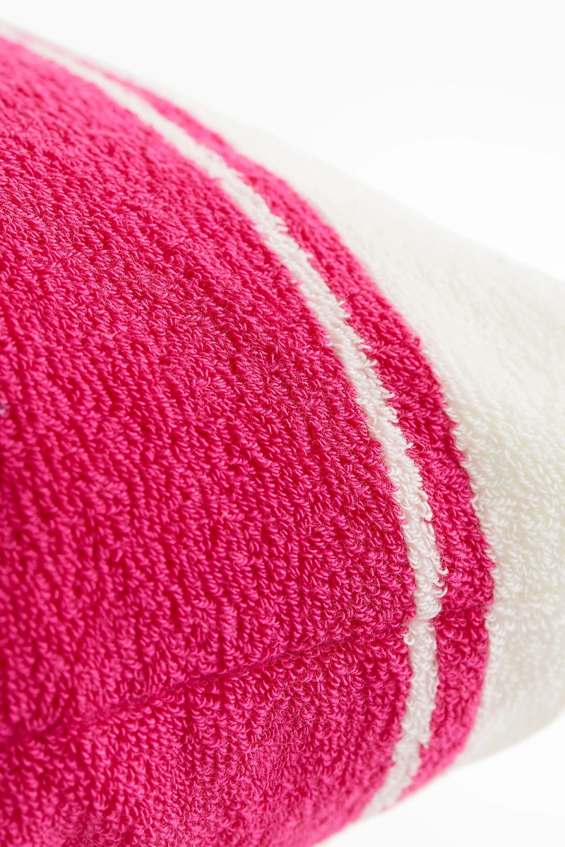 Coussin de plage en tissu éponge