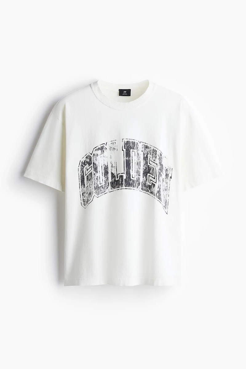 Loose-Fit Printed T-Shirt