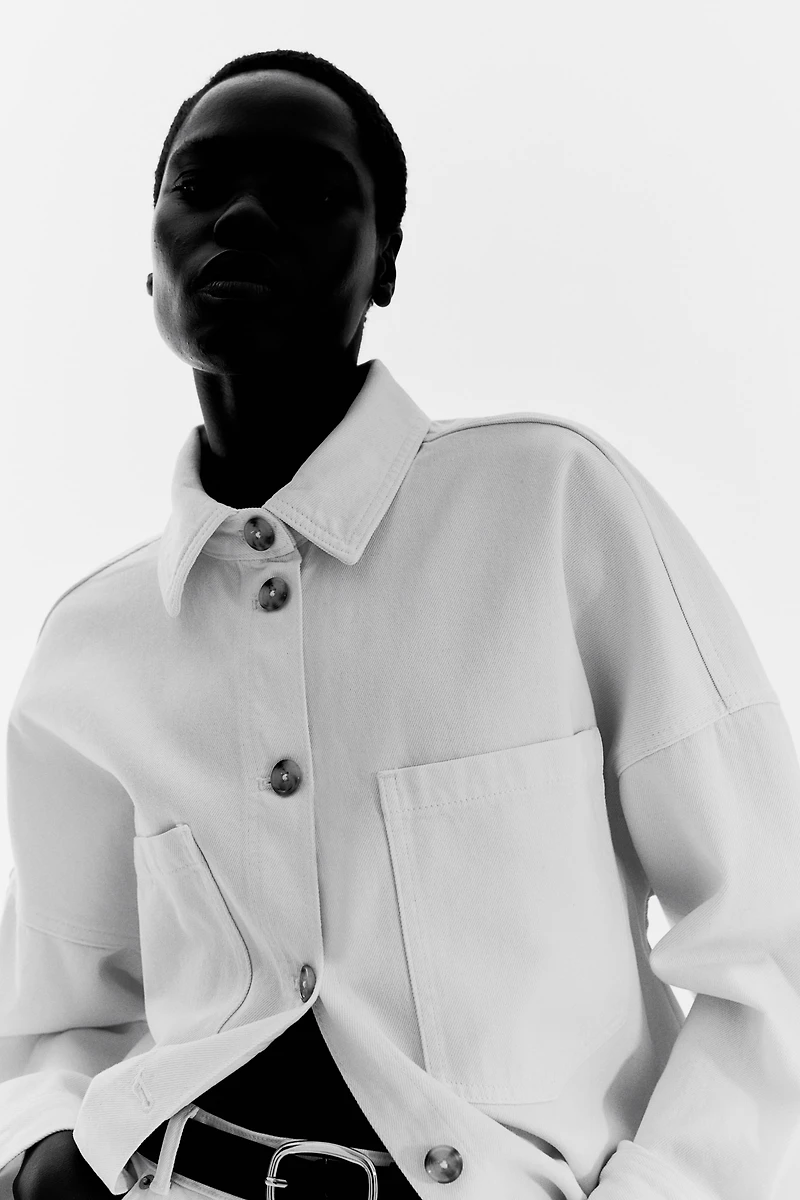 Veste-chemise Coupe Flottante