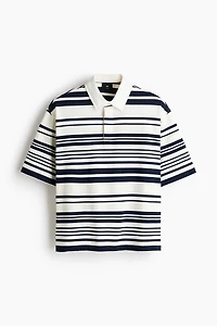 Loose-Fit Cotton Rugby Shirt