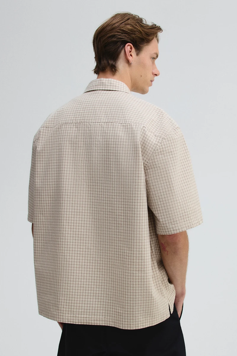 Relaxed-Fit Short-Sleeved Shirt