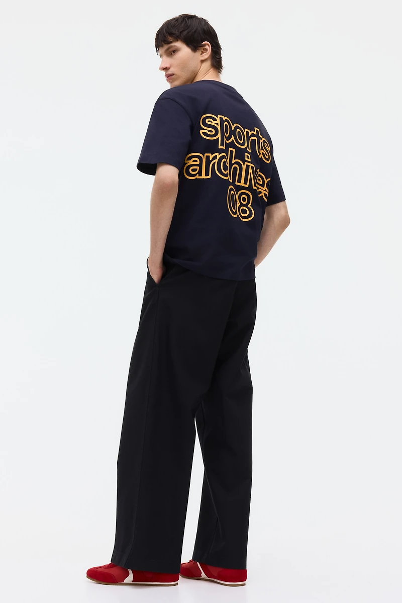 Loose-Fit Printed T-Shirt