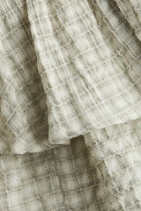 Tiered Drawstring Skirt