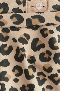 Printed Brushed-Inside Leggings