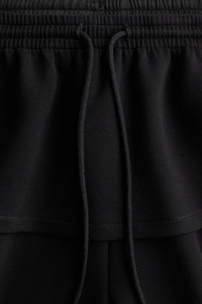 Scuba Pants with Layered Skirt