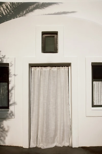 2-Pack Slub-Weave Curtains