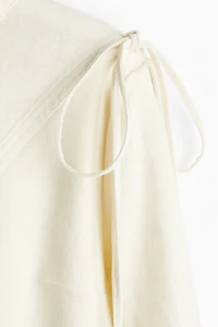 Robe en lin mélangé