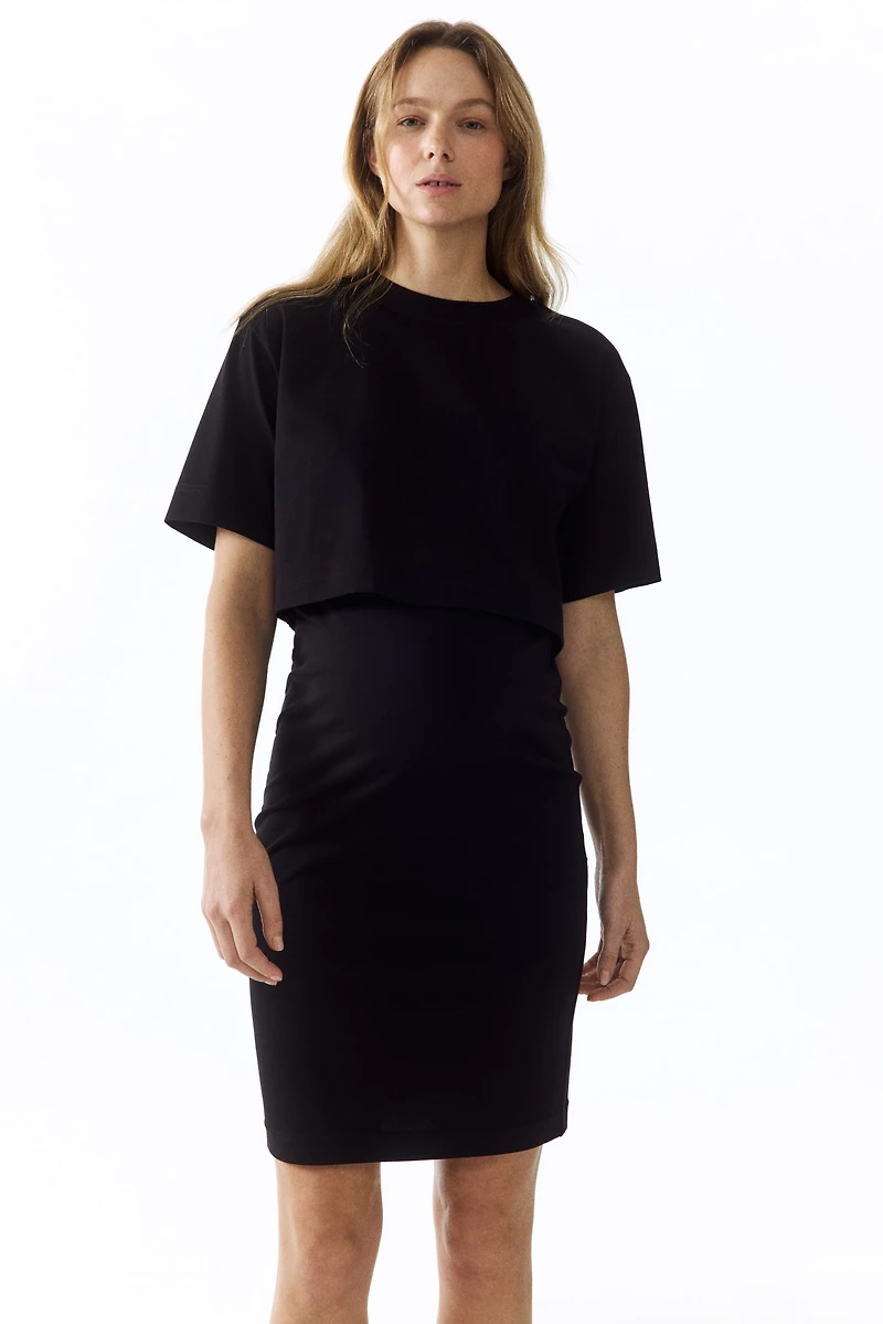 MAMA 2-Piece Top and Skirt Set