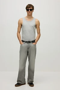 Slim Fit Ribbed Tank Top