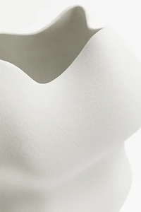 Extra-Large Irregular-Shaped Stoneware Vase