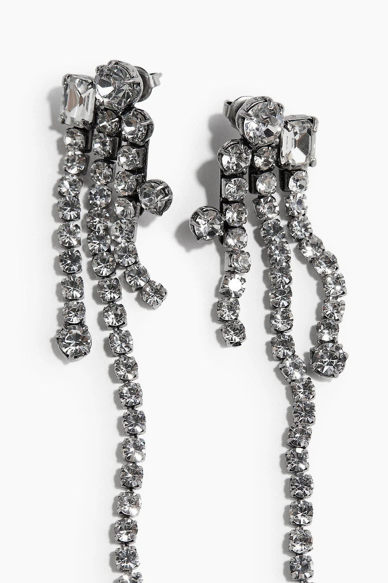 Rhinestone Dangle Earrings