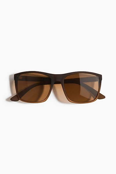 Lunettes de soleil rectangulaires
