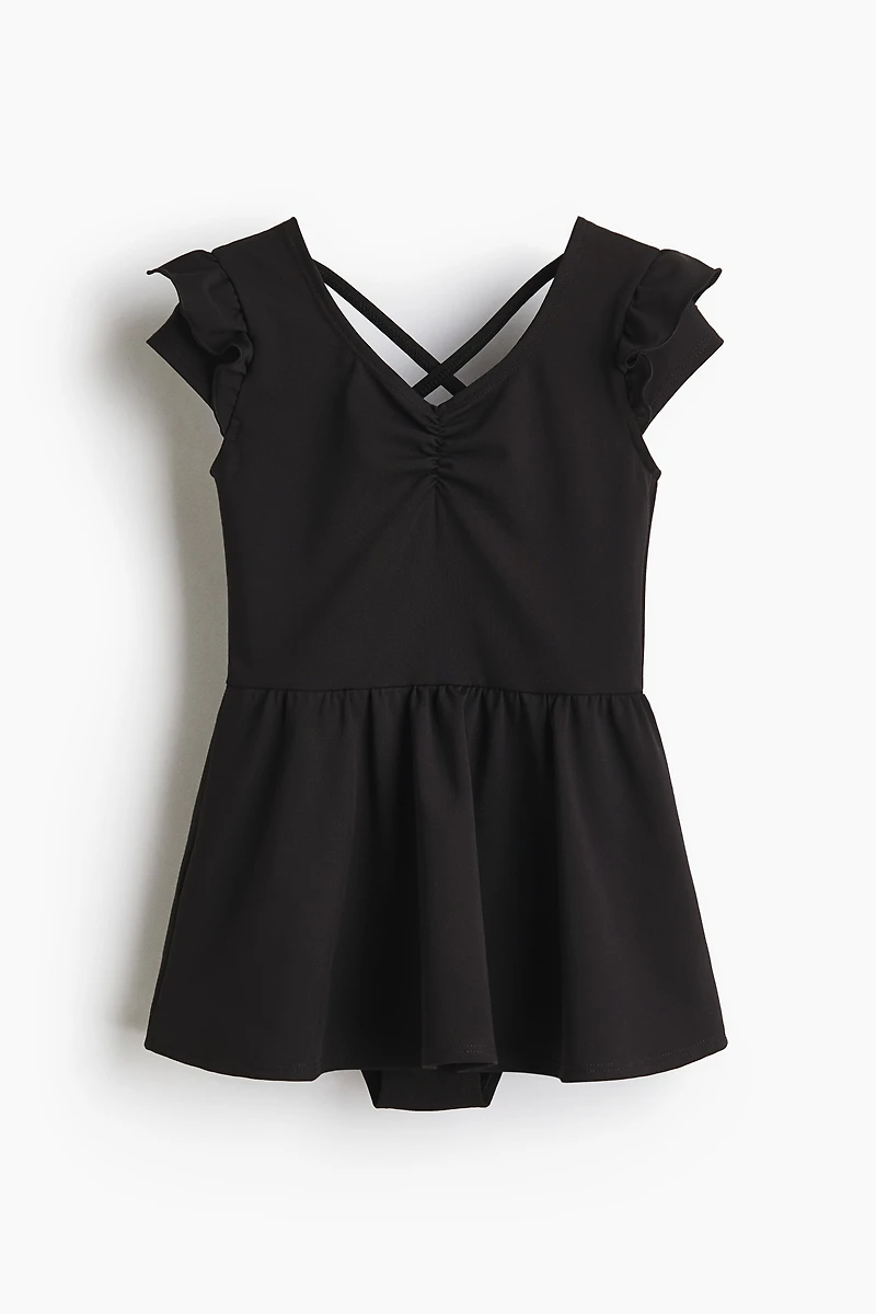 Sports Leotard with Skirt