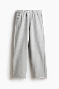 Oversized Printed Cotton Sweatpants