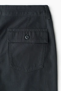 Relaxed-Fit Twill Pants