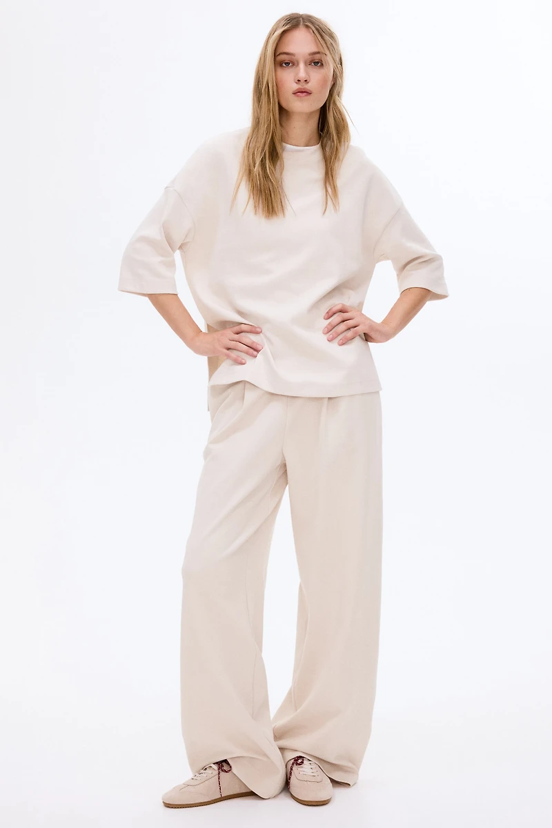 T-shirt en interlock