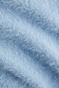 Brushed Fine-Knit Sweater