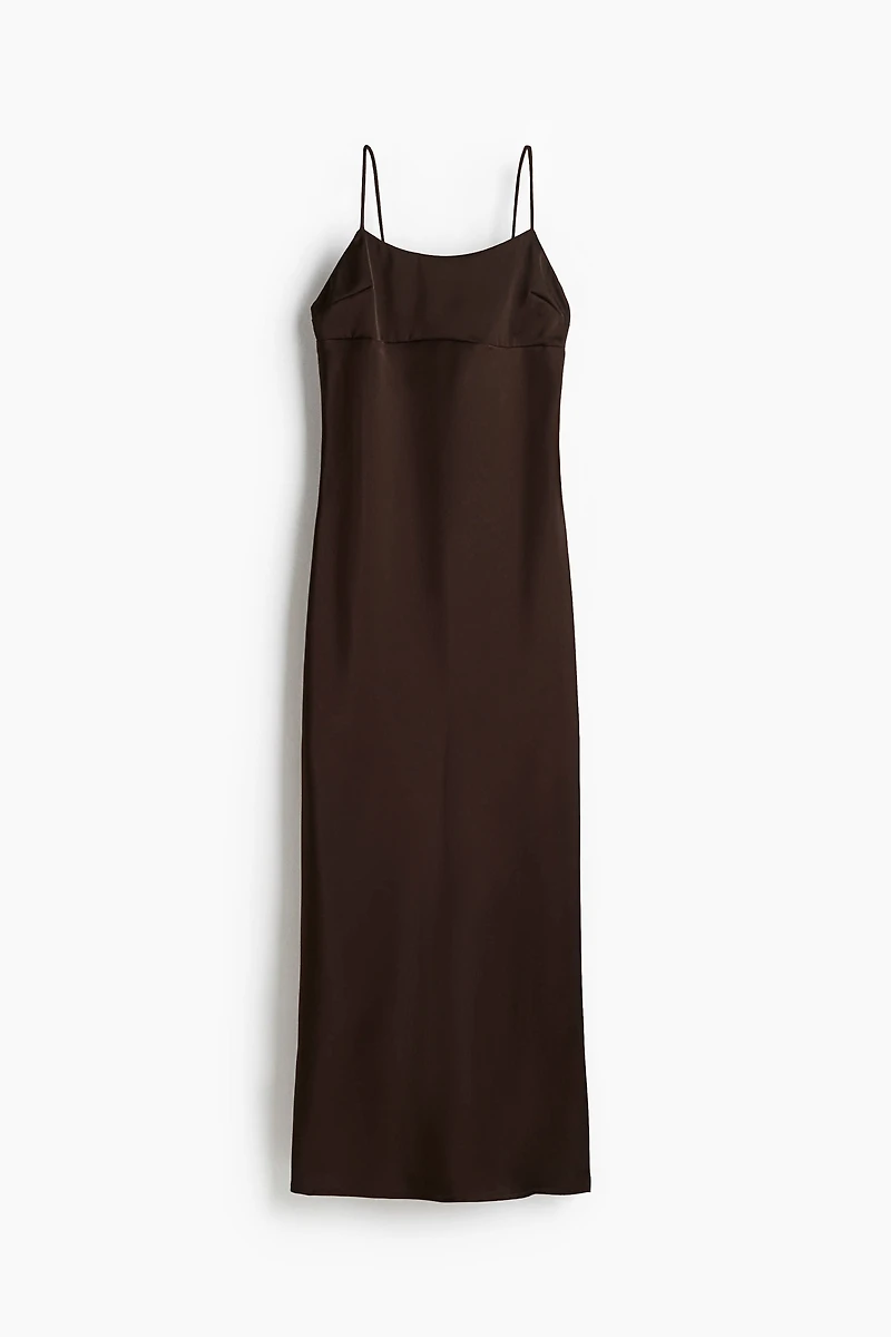 Tie-Detail Maxi Dress
