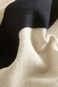 Linen-Blend Cushion Cover