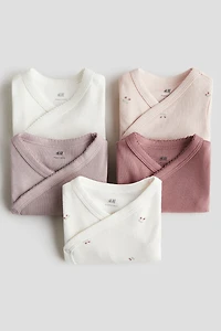 5-pack Wrapover Bodysuits