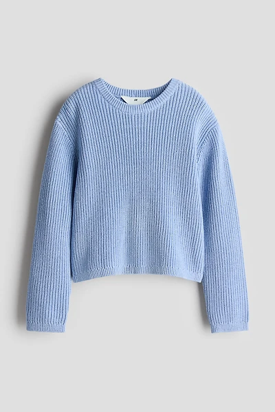 Rib-Knit Sweater