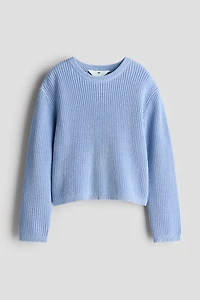 Rib-Knit Sweater